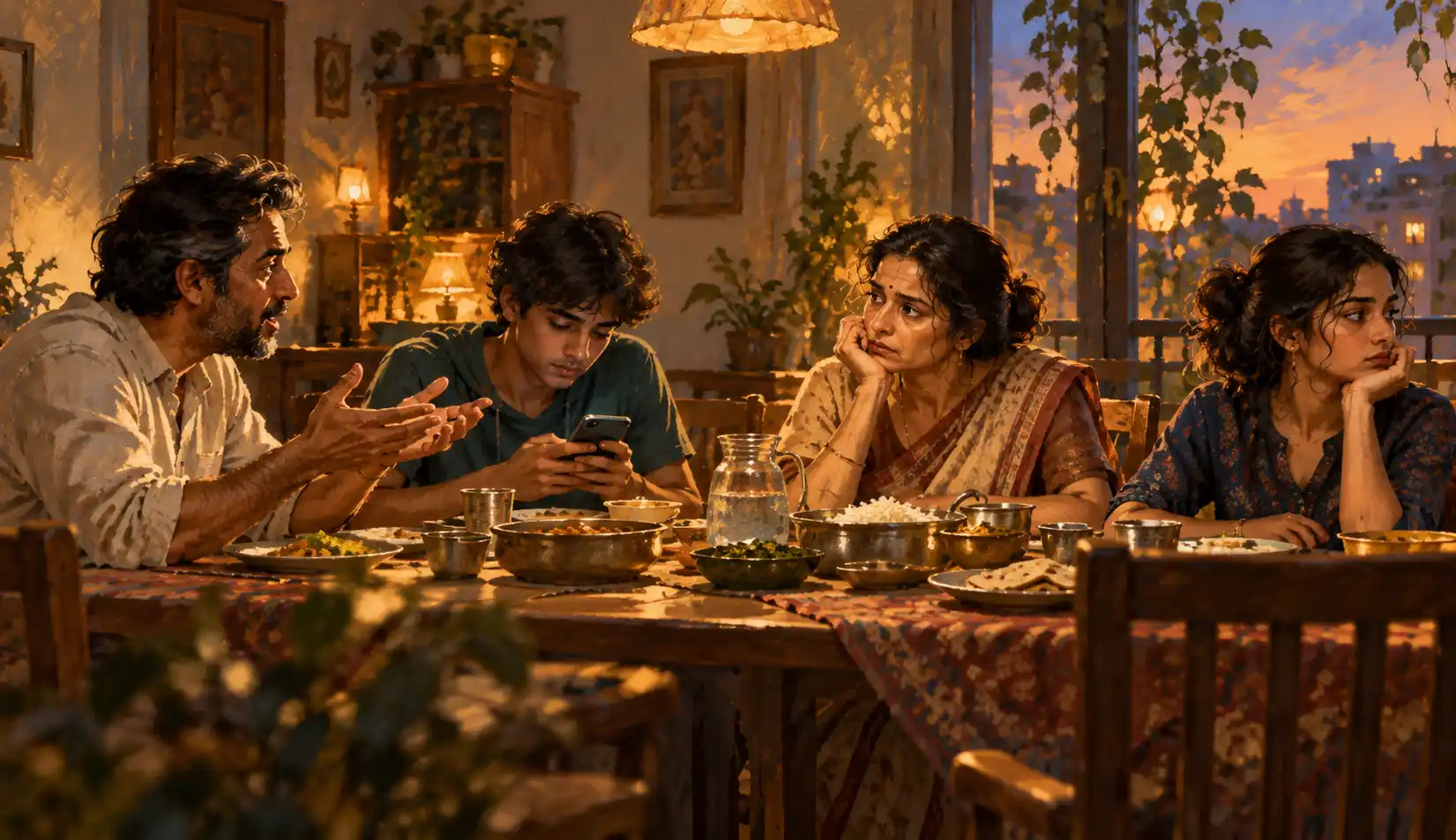 Ghar Mein Sab Bolte Hain. Sunta Kaun Hai?