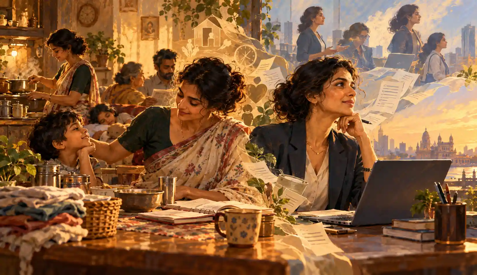 The Invisible CV: What Would an Indian Woman's Résumé Look Like If It Included Everything She Does?